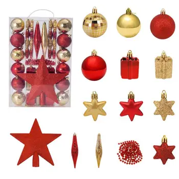 Minge de crăciun Ornamente 43pcs Incasabilă Asortate Agățat Decoratiuni de Craciun de Sezon Pandantive Decorative Pentru Craciun