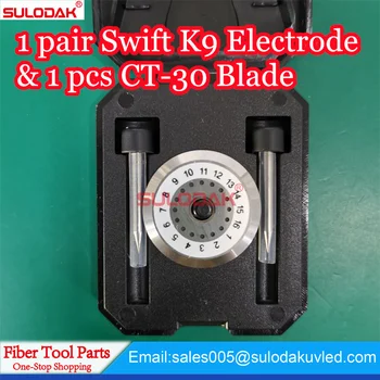 2 în 1 Swift K9 Electrozi cu CT-30 Lama pentru ILSINTECH Swift K9 K10 K11 Fibre Fusion Splicer Made In China