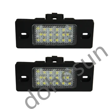2 buc Dahosun LED-uri de Lumină de inmatriculare Pentru VW Touareg 1G1 02-09 Tiguan 07~ Golf 5 Passat Porsche Cayenne / Cayenne S 02~09