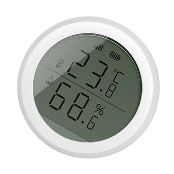 Tuya de Temperatură Senzor de Umiditate Termometru Inteligent Detector Digital Home Umiditate Tester cu afisaj LCD pentru Casa Inteligentă