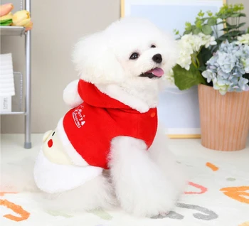En-Gros Haine De Câine De Iarnă De Companie Sacou Haina Xmas Dog Îmbrăcăminte Pomeranian Shih Tzu Maltese Pudel Bichon Îmbrăcăminte Pentru Animale De Companie