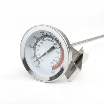 Din Oțel Inoxidabil Uleiul Pentru Prăjit, Copt Termometru Lungă Indicator De Temperatură