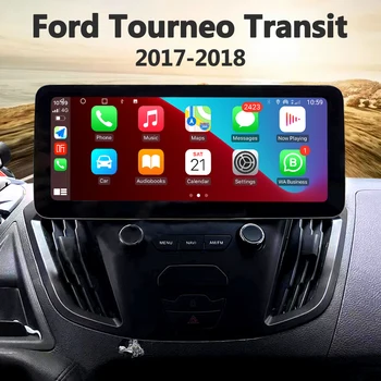 Eunavi 2 Din Android Auto Radio Pentru Ford Transit Tourneo 2017-2018 Mașină Player Multimedia 2din 4G Carplay Stereo Video GPS