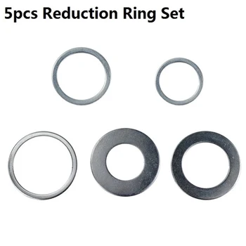 5Pcs/Set fierastrau Circular Ring Pentru pânză de Ferăstrău Circular de Reducere Conversie Inel Inel de Tăiere mașină de Spălat Electric Jig a Văzut Scule electrice