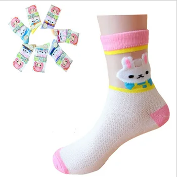 2015 primăvară&vară bomboane de culoare Mic iepure model sosete pentru copii șosete fete 10 buc=5 perechi de șosete pentru copii pentru fete 3-10 ani