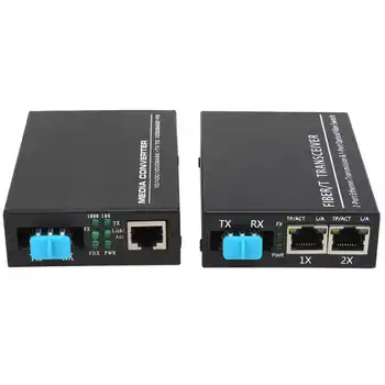 XXS-SFP-1F1G/XXS-SFP-1F2G SC 3 KM generator de Frecvență Ethernet Media Converter Fibră Optică de Emisie-recepție de Rețele Accesoriu