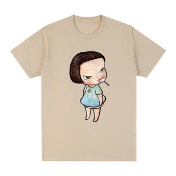 Yoshitomo Nara mănânce funny t-shirt Bumbac Barbati tricou New TEE TRICOU Femei topuri