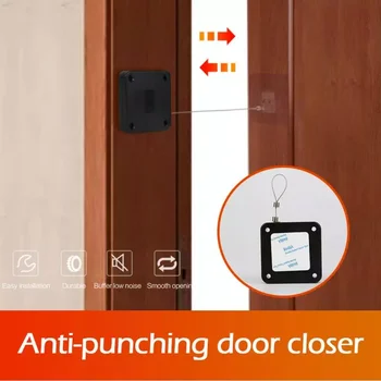 Punch-gratuit Senzor Automat mai Aproape de Ușă se Închide Automat pentru Toate Ușile obiecte de uz casnic Usa Automata Operatorii TSLM1