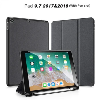 Cu Pix Slot Pentru IPad cu aer4/5 Aer 2022 10 Gen Pentru iPad Pro 12.9 2-a Generație de Tablet Caz 10.2 2018 9.7 5/6 Protecție Shel