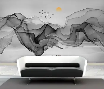 Imagini de Fundal personalizate pentru TV Camera de zi Canapea Fundalul Murală Peisaj de hârtie de perete Decor Acasă Papel De Parede 3D de îmbunătățire acasă