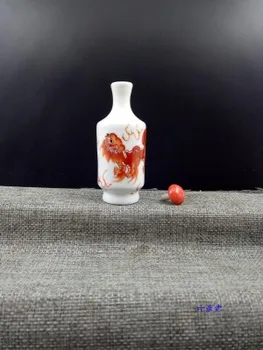 Jingdezhen ceramică (pictate manual leu pictura, sticla de prizat) decor