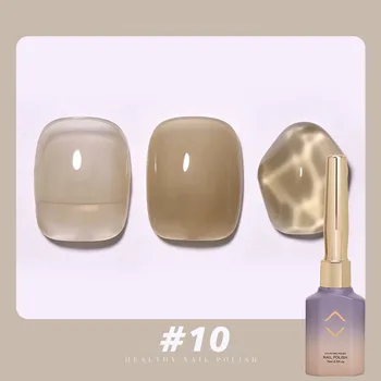 12 Culori Gel de Unghii Piersic Guma de Unghii cu Gel Unghii Kit Cu Lumină Salon Pentru Femei Transparent 15ml