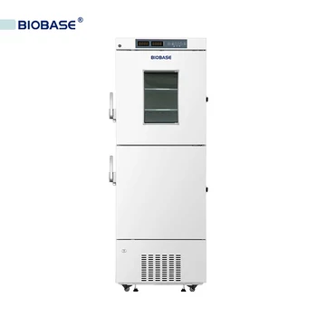 Top-vânzare Biobaza su china congelator vertical Dublu de Straturi de Laborator Congelator Frigider Separat BDF-25V368