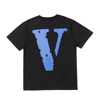 VLONE Barbati Tricou din Bumbac 100% Original Brand de Streetwear Femei T-shirt statele UNITE ale americii de Vara cu Maneci Scurte Harajuku Hip Hop Tricou Vlone