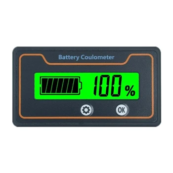 8-100V Digital Capacitate Baterie Tester Procentuale Nivelul de Tensiune Display LCD Marin Volt Baterie Indicator de Panou