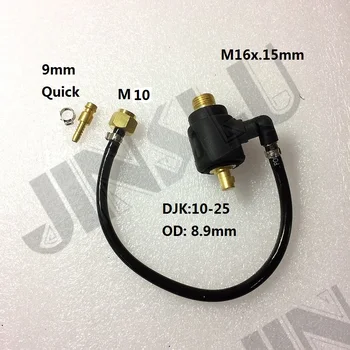 M16x1.5mm la DKJ10-Dinse 25 M10 Adaptor de conectare Rapidă pentru Regulat Torta Tig Conexiune nu torță inclus pentru wp 9