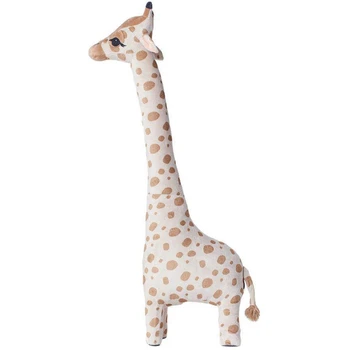 67cm Mare de Pluș de Simulare de Animale Girafa Jucarie de Plus Moale Girafa Doarme Papusa Jucărie Băiat Fată Ziua de nastere Cadou de Decorare Camera Copilului