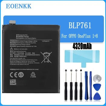 BLP761 Baterie Pentru OPPO, Oneplus 8 Pentru OnePlus 8 1+8 Reparare Parte Original Capacitate Baterii de Telefon Mobil
