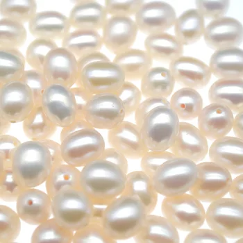 MADALENA SARARA en-Gros Reale Perla Clasa AAA de apă Dulce Pearl Orez Forma Naturala de Culoare Luminozitate de Lux Pentru Bijuterii Diy