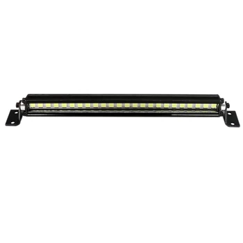 Masina RC Acoperiș Lampa cu 24 LED Bar Pentru 1/10 RC Crawler Axial SCX10 90046 90060 SCX24 Jeep Wrangler JK Rubicon Corp