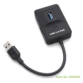 4 Porturi USB 3.0 Hub de Mare Viteză USB 3.0 2.0 Smart Hub Multi Splitter de Expansiune Mini Hub USB Expander pentru Laptop PC