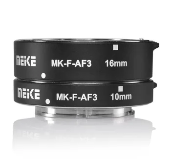 Meike MK-F-AF3 Metal Auto Focus Macro Extensie Tub 10mm 16mm pentru FUJIFILM XPro2/XT1/XA2/XE2/XE2s/X70/XE1/X30/X70/XM1/XA1/XPro1