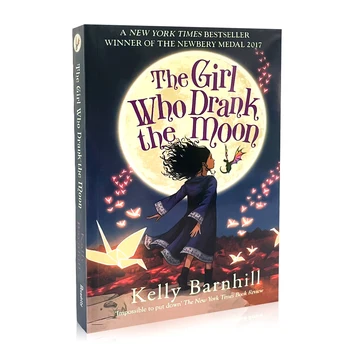 Fata Care a Băut-o Luna de Kelly Barnhill Copii Familie de mai multe generații de Viață Actiune si Aventura Cărți Paperback