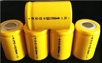 4/5SC 1500mAh 1.2 V NI-MH baterie 4/5SC1500mAh1.2V acumulatori 10buc/lot