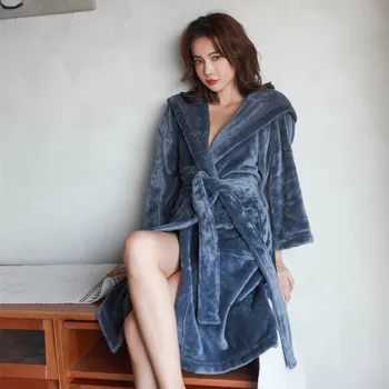 Iarna Haine 2023 Solid Kimono-Halat De Moda Halat De Baie Acasă Rochie Babydoll Sleepwear Nunta Halate Moi Domnisoara De Onoare Robe H366