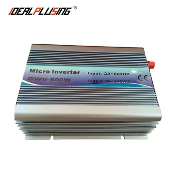 Invertor Solar conectat la retea cu invertor fotovoltaic invertor largă de tensiune de 22-60vdc 500W / 600W