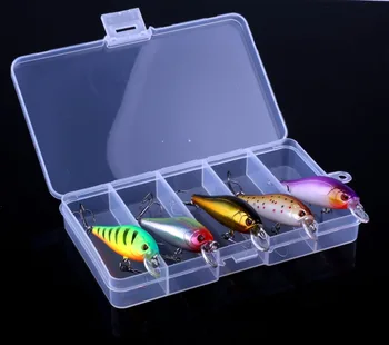 5pcs/cutie Pește Pescuit Nada 7,5 g 8 cm Cu Magnet Swimbait Momeală Artificială Set Kit Popper Crankbait Pescuit Pech Pescuit Wobbler
